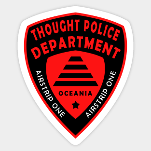 Thought Police Sticker